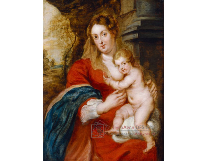 VRU254 Peter Paul Rubens - Madonna a dítě