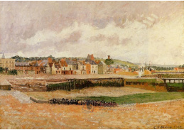 VCP-101 Camille Pissarro - Opolední odliv v Dieppe