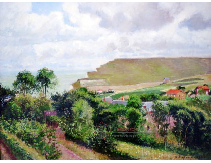 VCP-370 Camille Pissarro - Pohled na Berneval