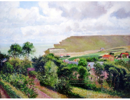 VCP-370 Camille Pissarro - Pohled na Berneval