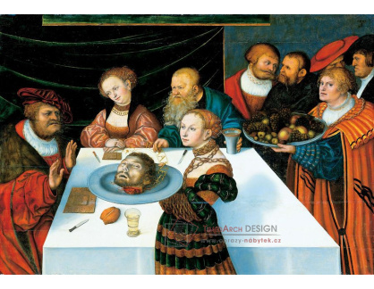 VlCR-194 Lucas Cranach - Svátek Heroda