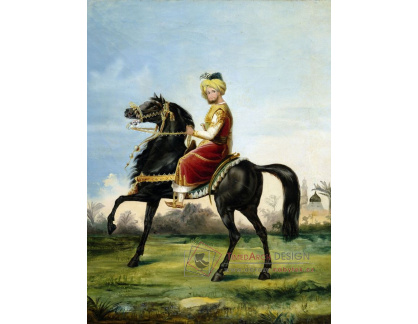 VSO 1229 Horace Vernet - Jezdec na koni v Orientu