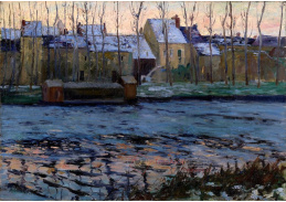 KO IV-423 Maurice Cullen - Moret v zimě
