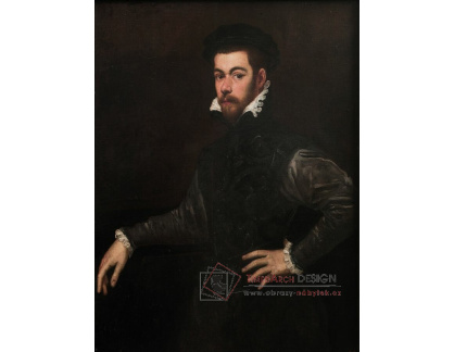 PORT-295 Jacopo Tintoretto - Portrét mladého muže