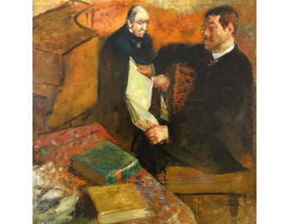 A-215 Edgar Degas - Lorenzo Pagans a Auguste Degas