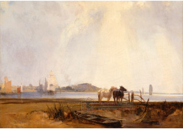 DDSO-4194 Richard Parkes Bonington - Krajina ve Quilleboeuf