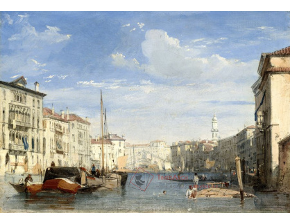 D-7598 Richard Parkes Bonington - Grand Canal v Benátkách