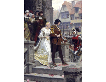 VANG112 Edmund Blair Leighton - Povolání do armády