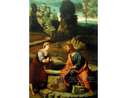 VSO1397 Moretto da Brescia - Ježíš a samaritánka