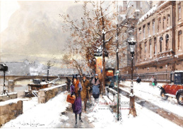 SO XI-442 Eugene Galien-Laloue - Paříž, Quai d Orsay