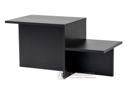 HARMONY, konferenční stolek 80x40cm, černá