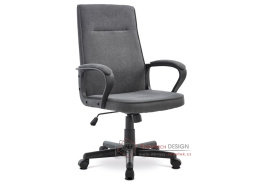KA-L608 GREY2, kancelářská židle, látka šedá