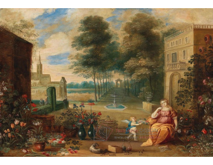 DDSO-3698 Jan Brueghel a Pieter van Avont  - Alegorie vůně