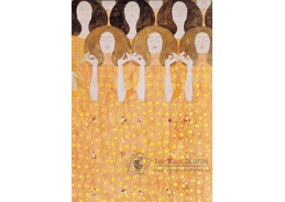 VR3- 62 Gustav Klimt - Pěvecký sbor andělů v ráji