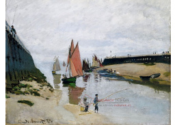 VCM 193 Claude Monet - Přístaviště v Trouville