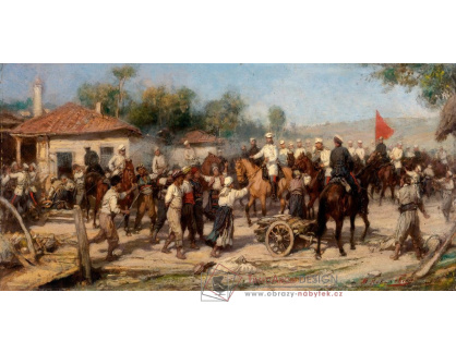 VR-564 Pavel Osipovič Kovalevski - Válečná epizoda ruského vojska na balkáně z let 1877 -1878