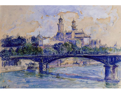 SO IX 31 Henri-Edmond Cross - Seina před Trocadero