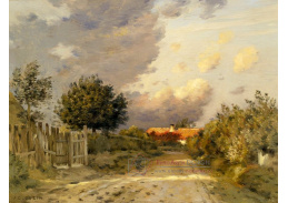KO III-199 Jean Charles Cazin - Podvečer na francouzském venkově
