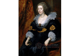 PORT-533 Anthony Van Dyck - Portrét Amalie zu Solms-Braunfels