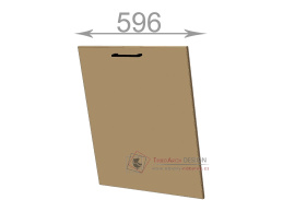 samostatná dvířka š.59.6, v.71.3, Premiere Front600, řezaný grafit