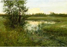 A-7449 Isaak Levitan - Krajina s rybníkem