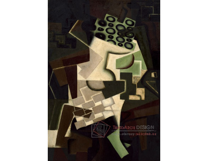 DDSO-2857 Juan Gris - Kompot a kostkovaný ubrus