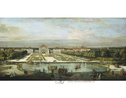 D-8323 Bernardo Bellotto - Nymphenburgský palác v Mnichově