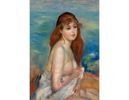 VR14-291 Pierre-Auguste Renoir - Po koupeli