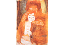VES 104 Egon Schiele - Madonna s dítětem