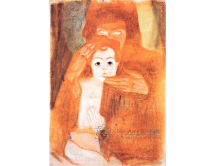 VES 104 Egon Schiele - Madonna s dítětem