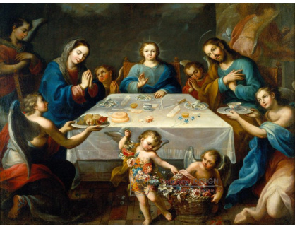SO XII-261 José de Alcíbar - Požehnání stolní tabule