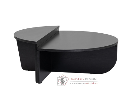 ORION, konferenční stolek 90x60cm, černá