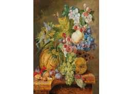 DDSO-4405 Jacobus Linthorst - Zátiší s květinami a ovocem