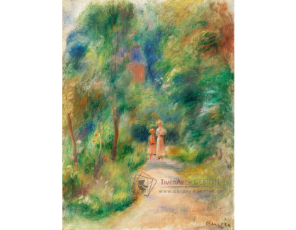 D-6892 Pierre-Auguste Renoir - Dvě postavy na cestě