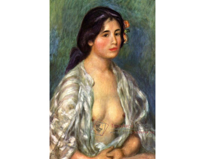 R14-20 Pierre-Auguste Renoir - Gabrielle s rozevřenou halenkou