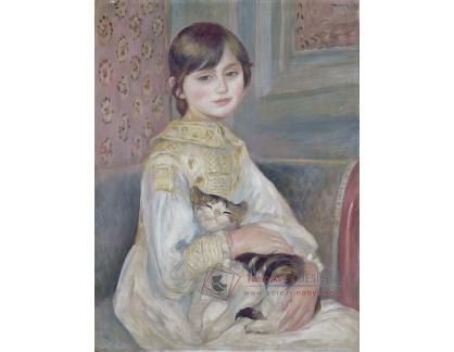 R14-70 Pierre-Auguste Renoir - Portrét slečny Julie Manet