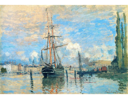 R8-147 Claude Monet - Seina v Rouen