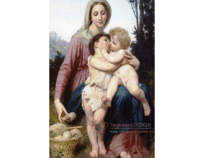 R15-138  Adolph William Bouguereau - Svatá rodina