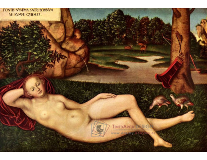 VlCR-71 Lucas Cranach - Nymfa u fontány