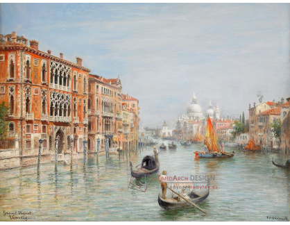 SO IV-138 Frans Vilhelm Odelmark - Grand Canal v Benátkách