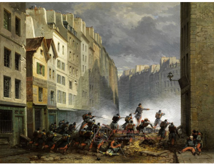 SO XII-163 Nicholas Edward-Gabe - Pařížská revoluce 1830