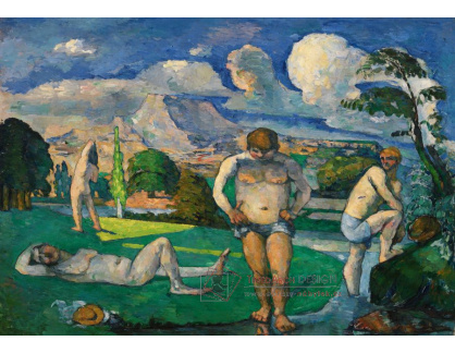 D-7522 Paul Cézanne - Po koupaní