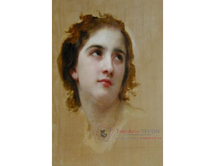 R15-49 Adolph William Bouguereau - Portrét mladé ženy