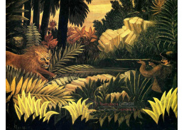 VF49 Henri Rousseau - Lovící lev