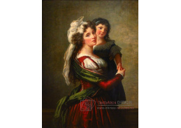 PORT-114 Elisabeth Vigee-Lebrun - Paní Rousseau a její dcera