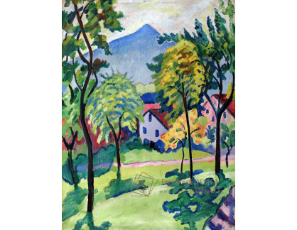 A-6095 August Macke - Krajina u Tegernsee