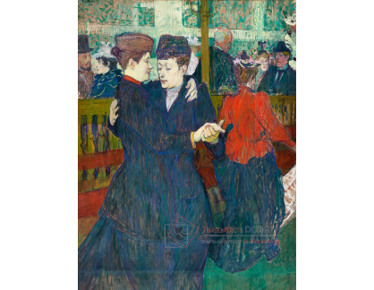 D-6127 Henri de Toulouse-Lautrec - Moulin Rouge