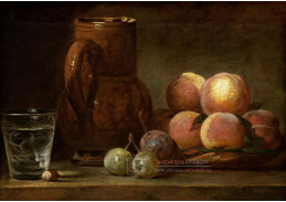 D-7341 Jean Siméon Chardin - Ovoce, džbán a sklenice