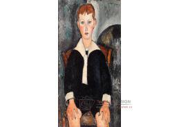 D-8419 Amedeo Modigliani - Chlapec ve školním oblečení