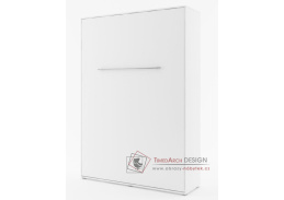 CONCEPT PRO CP-01, vysoká výklopná postel 140x200cm, bílá